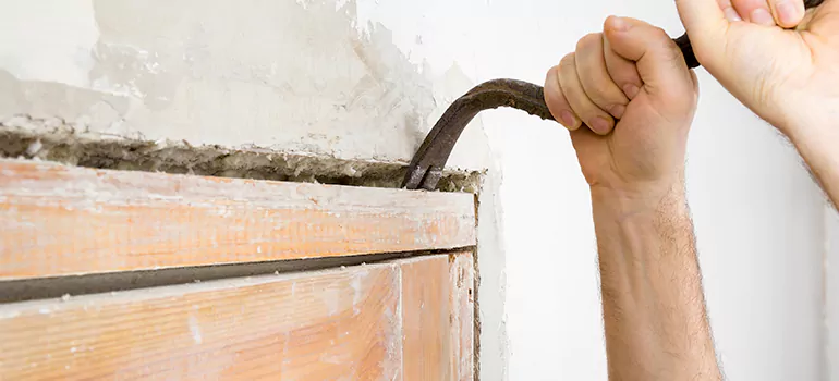 Metal Door Jamb Repair in Richmond, BC