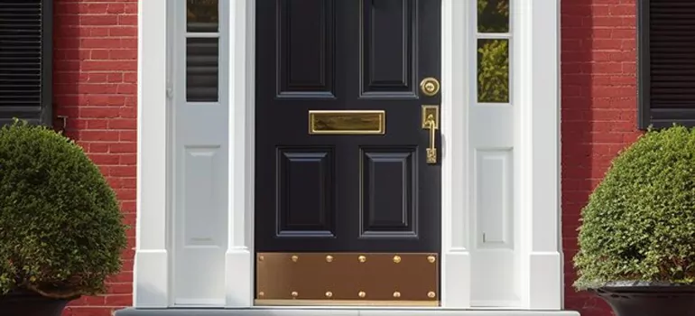 Commercial Door Kick Plate Installation in Richmond, BC