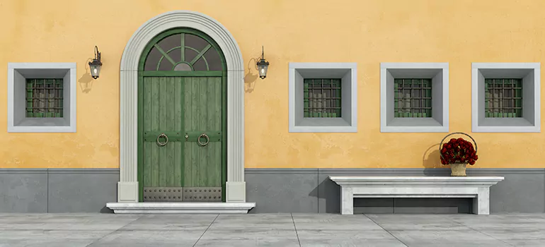 Front Door Slab in Lansdowne, BC
