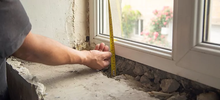 Window Sill Without Apron in Richmond, BC
