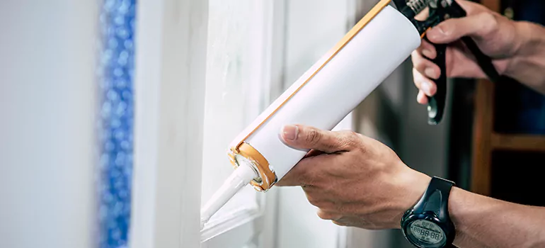 Residential Window Caulking in Richmond, British Columbia