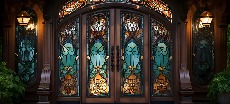Wrought Iron Storm Door in Richmond, BC