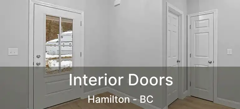  Interior Doors Hamilton - BC