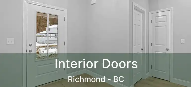 Interior Doors Richmond - BC