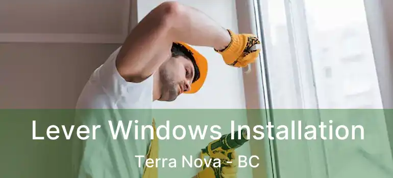  Lever Windows Installation Terra Nova - BC