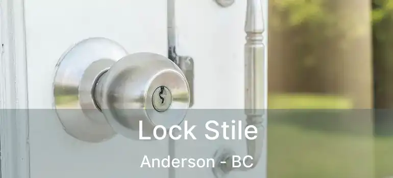  Lock Stile Anderson - BC