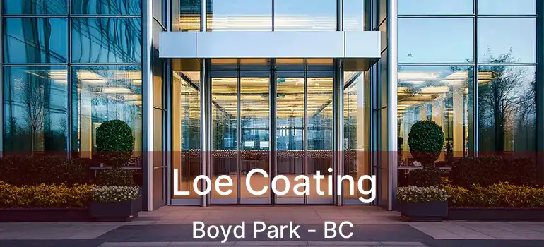  Loe Coating Boyd Park - BC