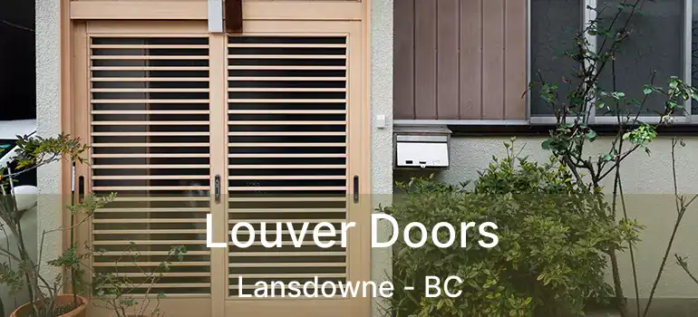  Louver Doors Lansdowne - BC