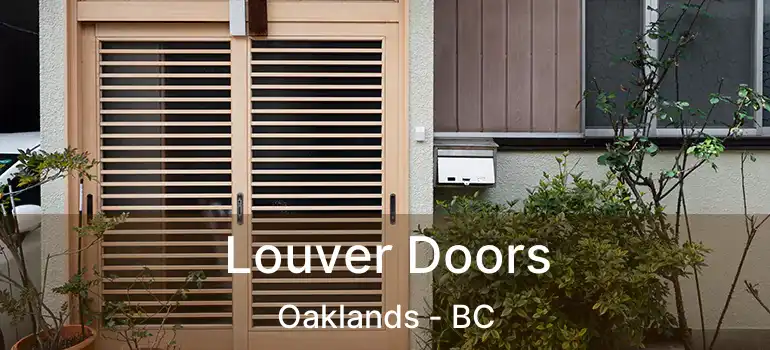  Louver Doors Oaklands - BC