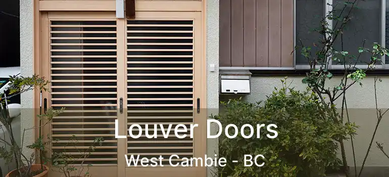  Louver Doors West Cambie - BC