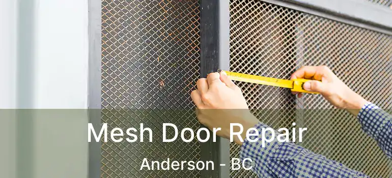  Mesh Door Repair Anderson - BC