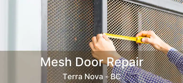  Mesh Door Repair Terra Nova - BC