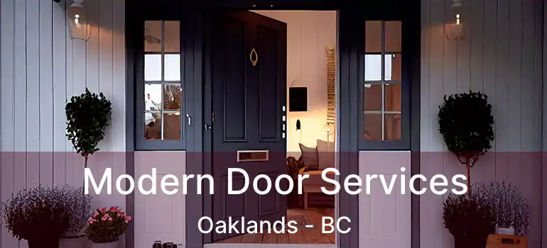  Modern Door Services Oaklands - BC