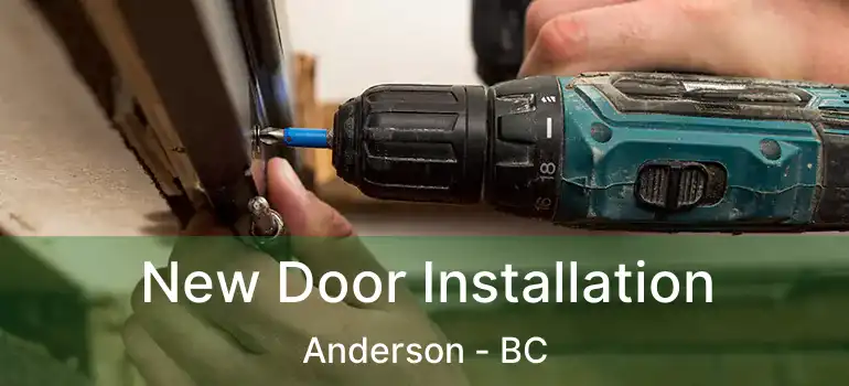  New Door Installation Anderson - BC