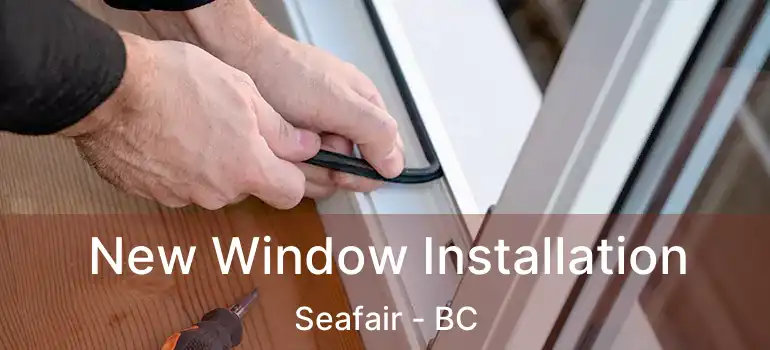  New Window Installation Seafair - BC