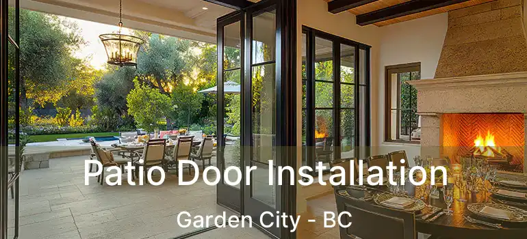  Patio Door Installation Garden City - BC
