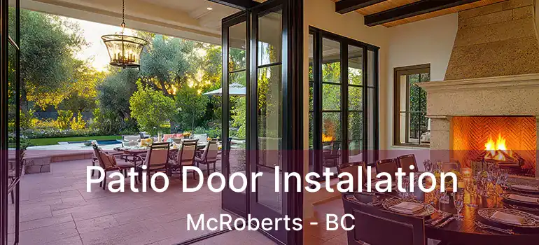  Patio Door Installation McRoberts - BC