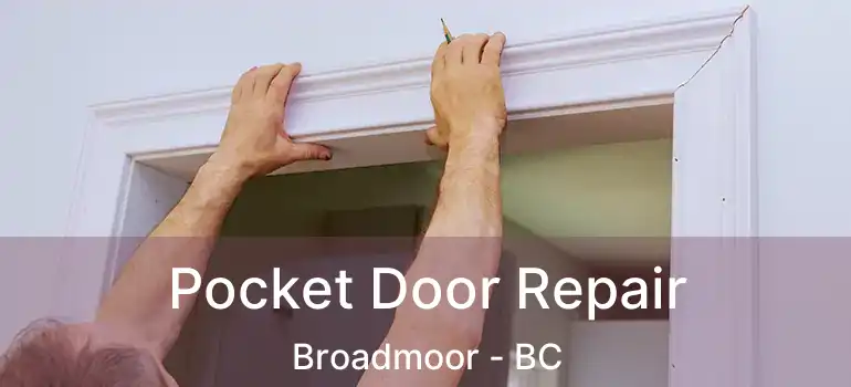  Pocket Door Repair Broadmoor - BC