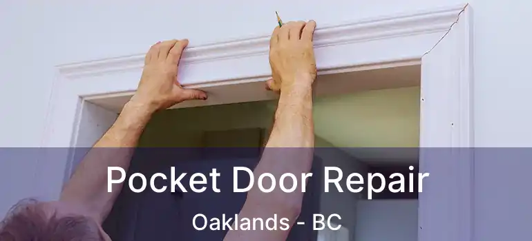 Pocket Door Repair Oaklands - BC