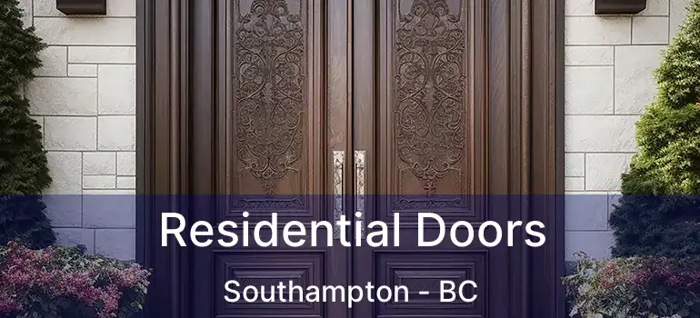  Residential Doors Southampton - BC