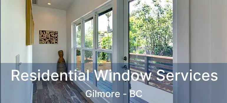  Residential Window Services Gilmore - BC