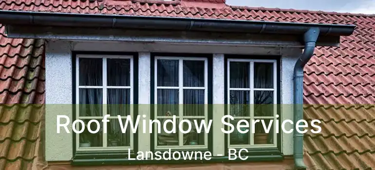  Roof Window Services Lansdowne - BC