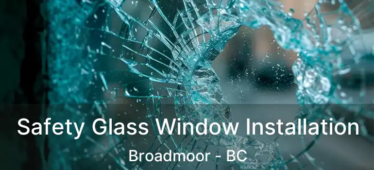  Safety Glass Window Installation Broadmoor - BC