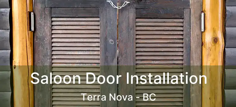  Saloon Door Installation Terra Nova - BC