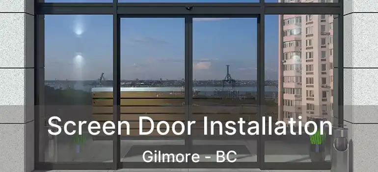  Screen Door Installation Gilmore - BC