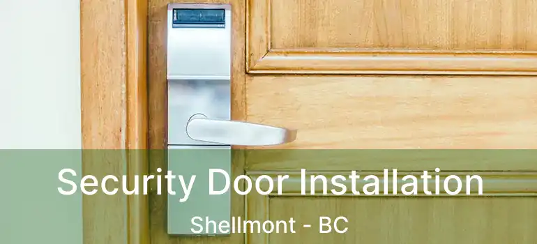  Security Door Installation Shellmont - BC