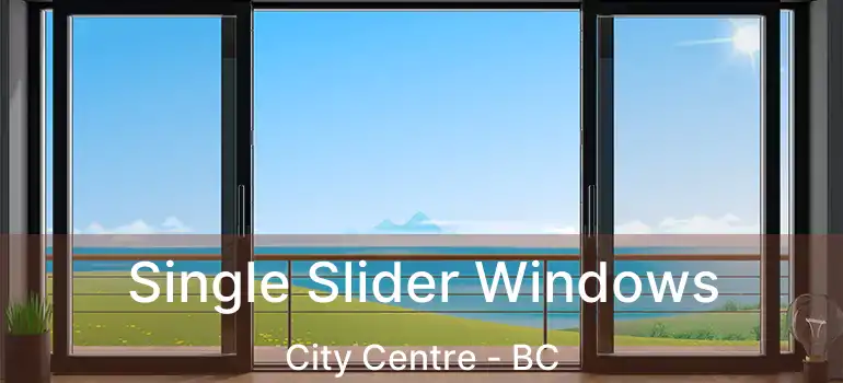  Single Slider Windows City Centre - BC