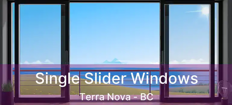  Single Slider Windows Terra Nova - BC