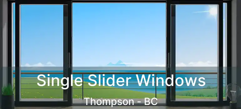  Single Slider Windows Thompson - BC