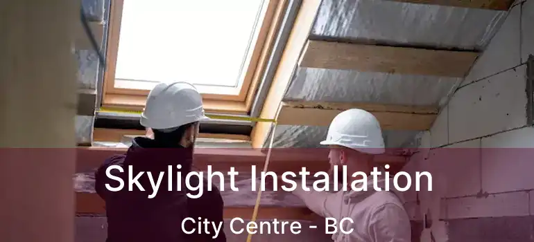  Skylight Installation City Centre - BC