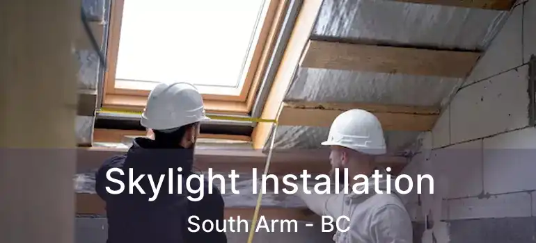  Skylight Installation South Arm - BC