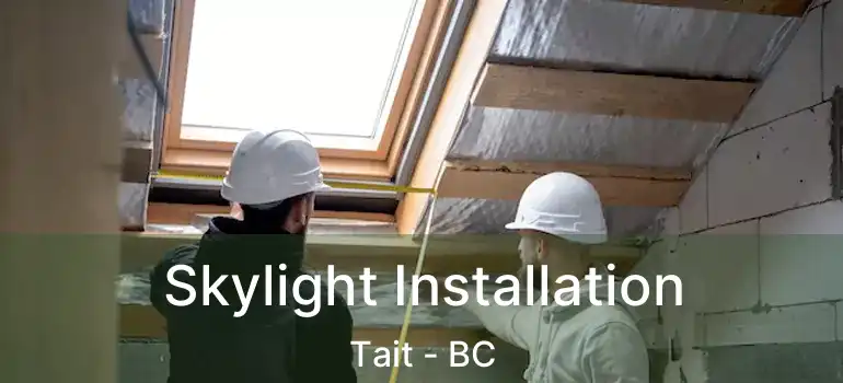  Skylight Installation Tait - BC
