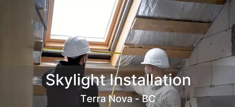  Skylight Installation Terra Nova - BC