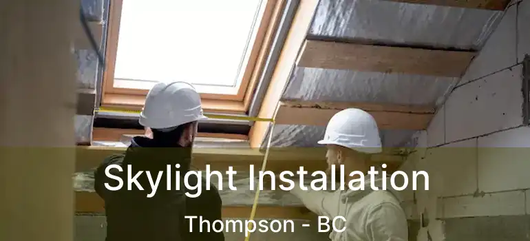  Skylight Installation Thompson - BC