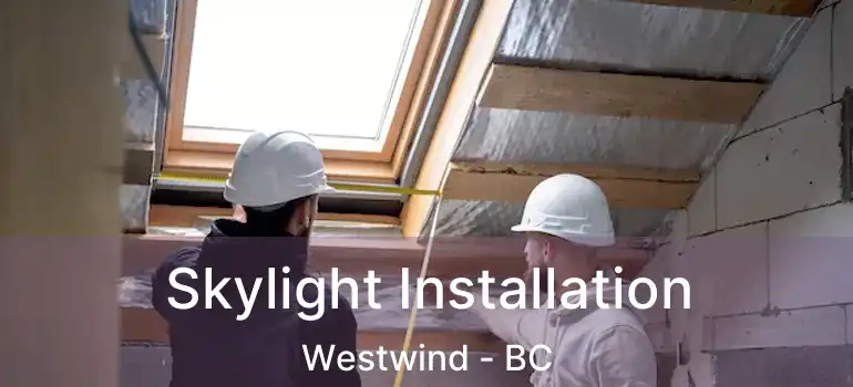  Skylight Installation Westwind - BC