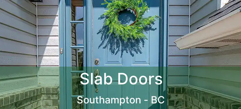  Slab Doors Southampton - BC