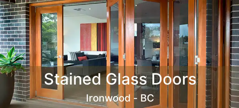  Stained Glass Doors Ironwood - BC