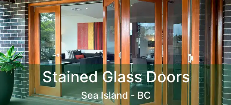  Stained Glass Doors Sea Island - BC