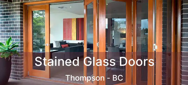  Stained Glass Doors Thompson - BC