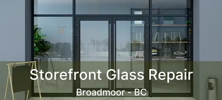  Storefront Glass Repair Broadmoor - BC