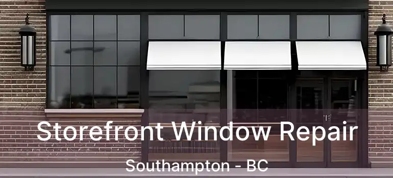  Storefront Window Repair Southampton - BC