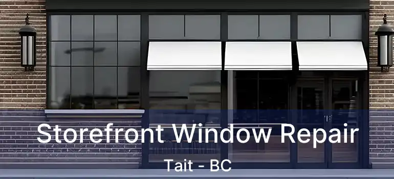  Storefront Window Repair Tait - BC