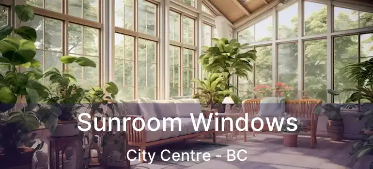  Sunroom Windows City Centre - BC