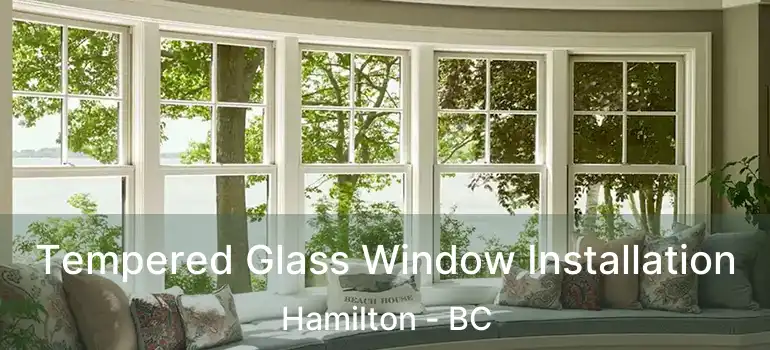  Tempered Glass Window Installation Hamilton - BC