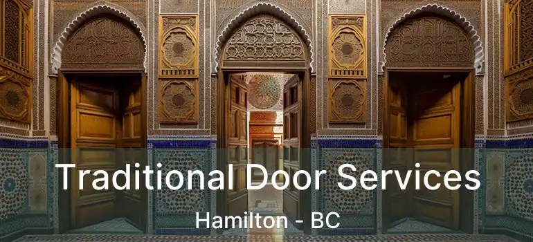  Traditional Door Services Hamilton - BC
