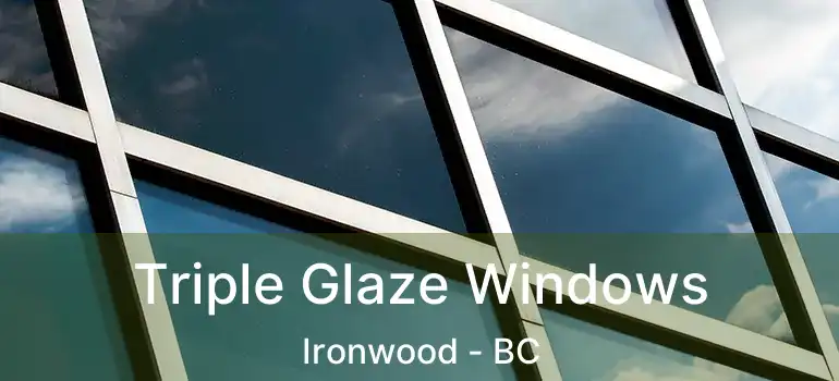  Triple Glaze Windows Ironwood - BC